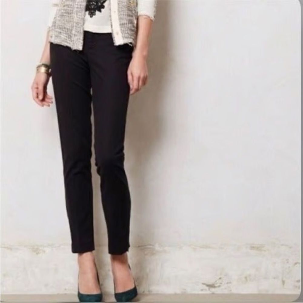 Cartonnier by Anthropologie Women's Black Office Pants Size 4